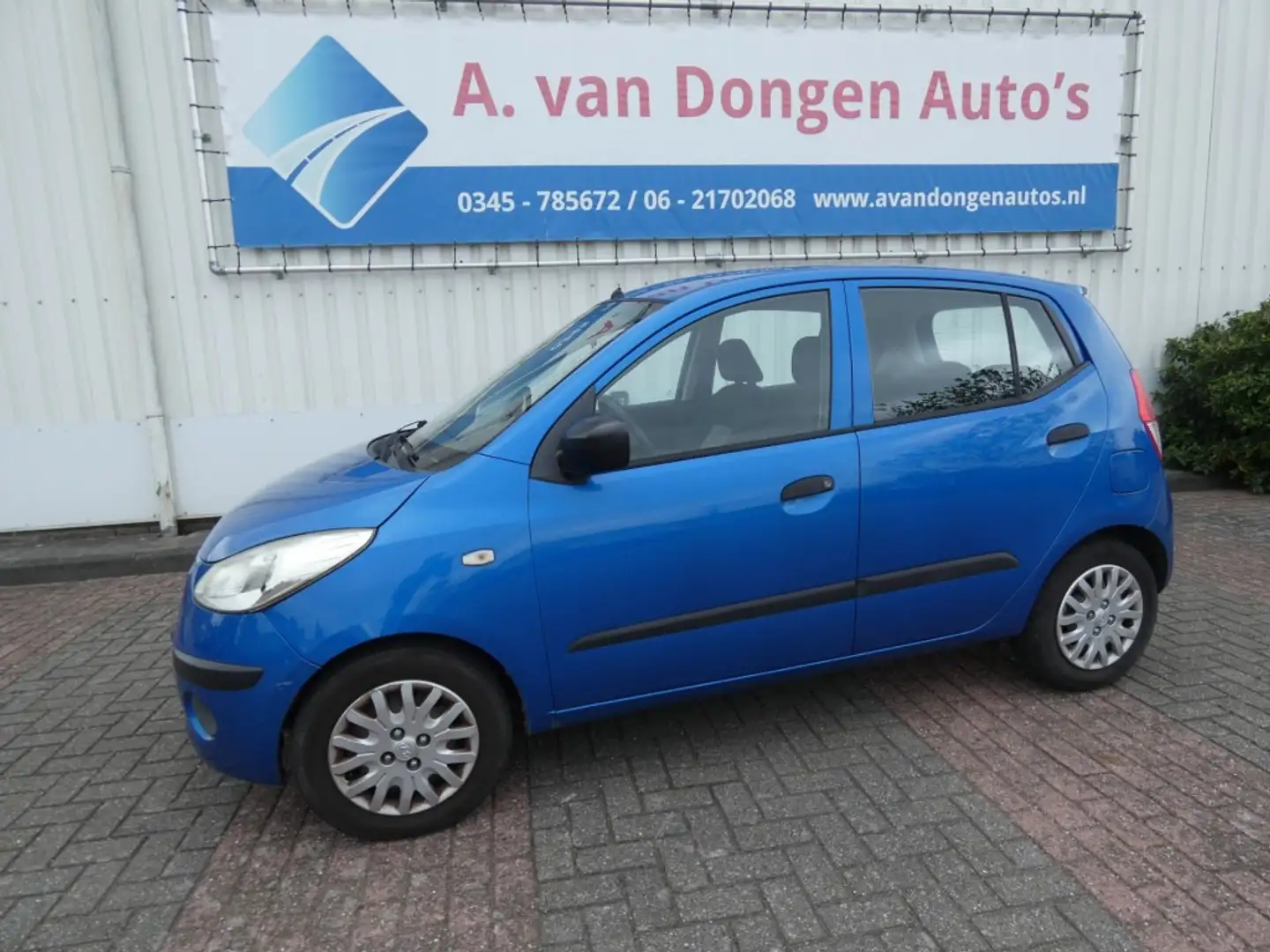 Hyundai i10 1.25I ACTIVE 78PK Stuurbekr,Goed Onderh,APK 12-11- Blauw - 1