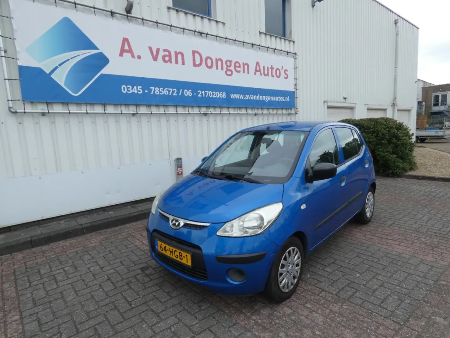 Hyundai i10 1.25I ACTIVE 78PK Stuurbekr,Goed Onderh,APK 12-11- Blauw - 2