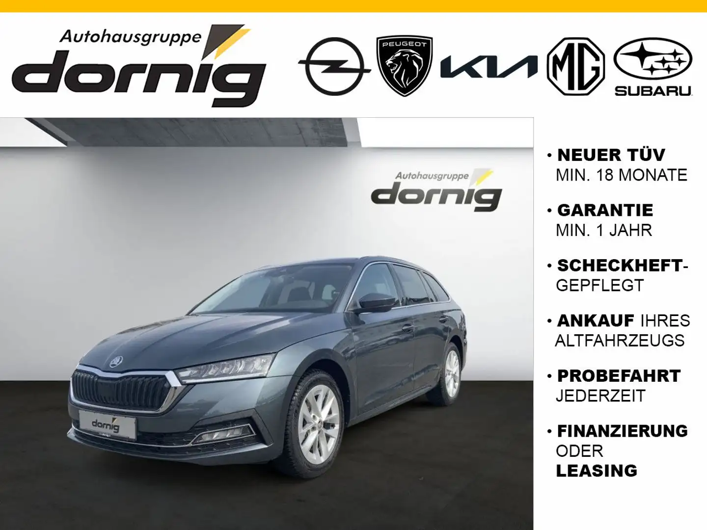 Skoda Octavia Combi Style,Kamera,Navi,SHZ Gris - 1