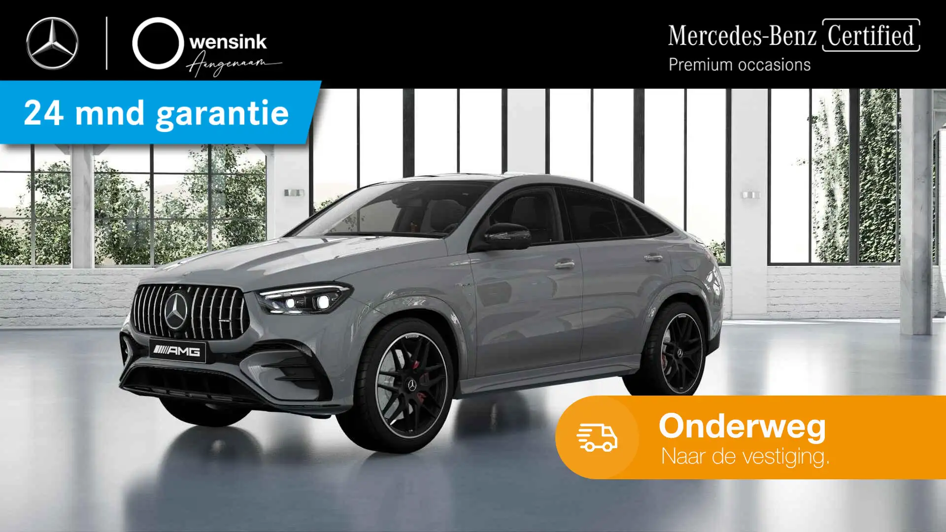 Mercedes-Benz GLE 53 AMG Hybrid 4MATIC+ | Keramische remmen | Nappaleder | Grijs - 1