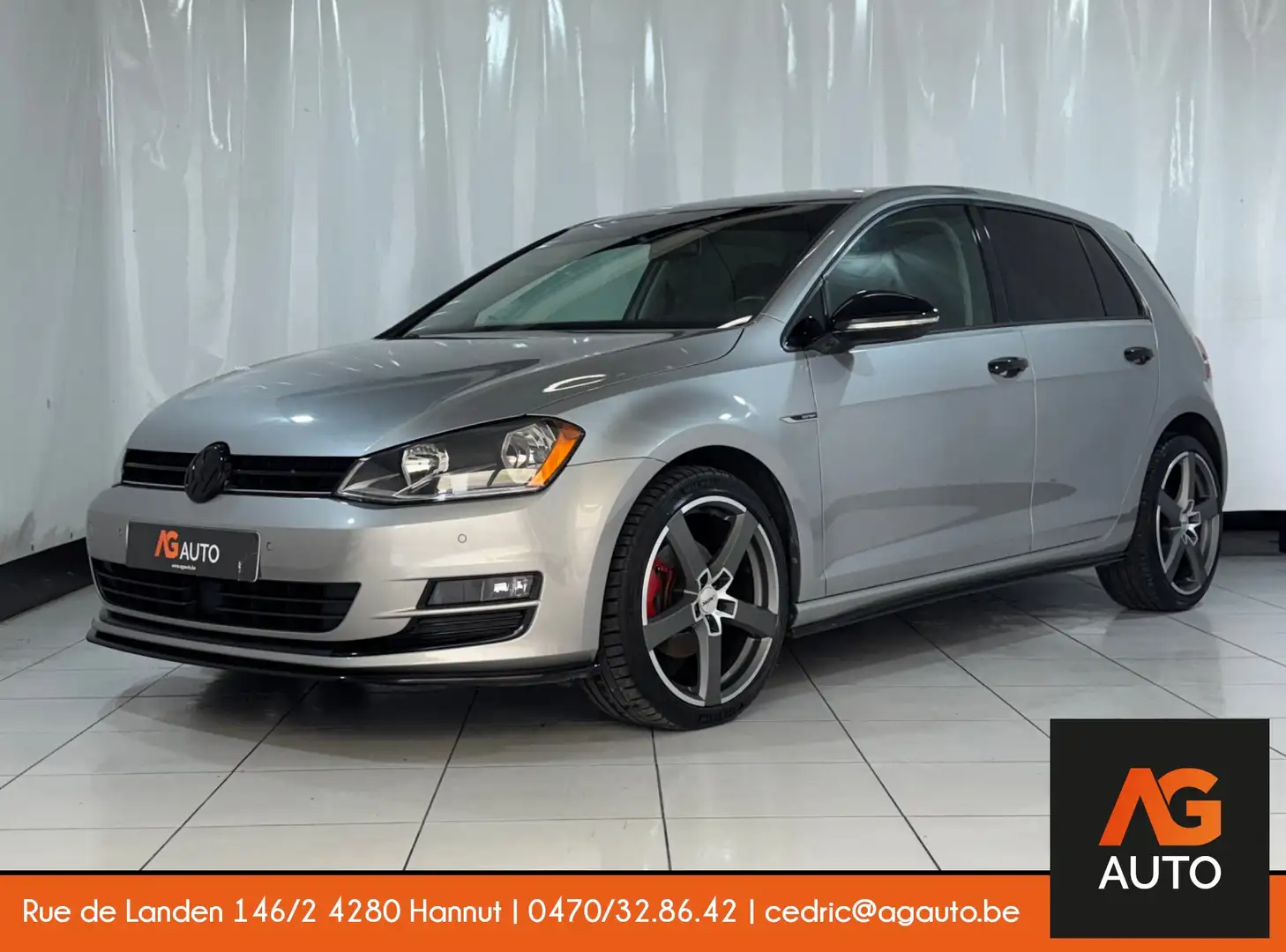 Volkswagen Golf 1.6 TDi * 105ch * GPS * Bluetooth Gris - 1