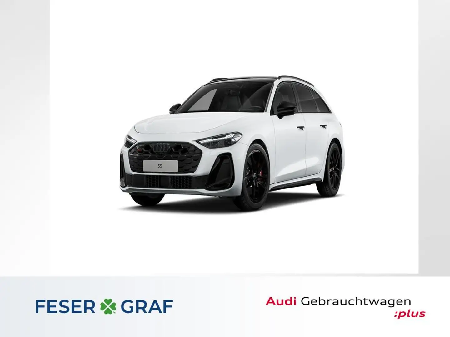 Audi S5 Avant TFSI AHK Pano B&O STHZG Blanc - 1