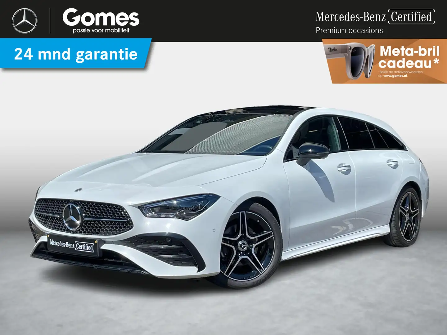 Mercedes-Benz CLA 180 Shooting Brake | Panoramadak | AMG Night | 360° Ca Blanc - 1
