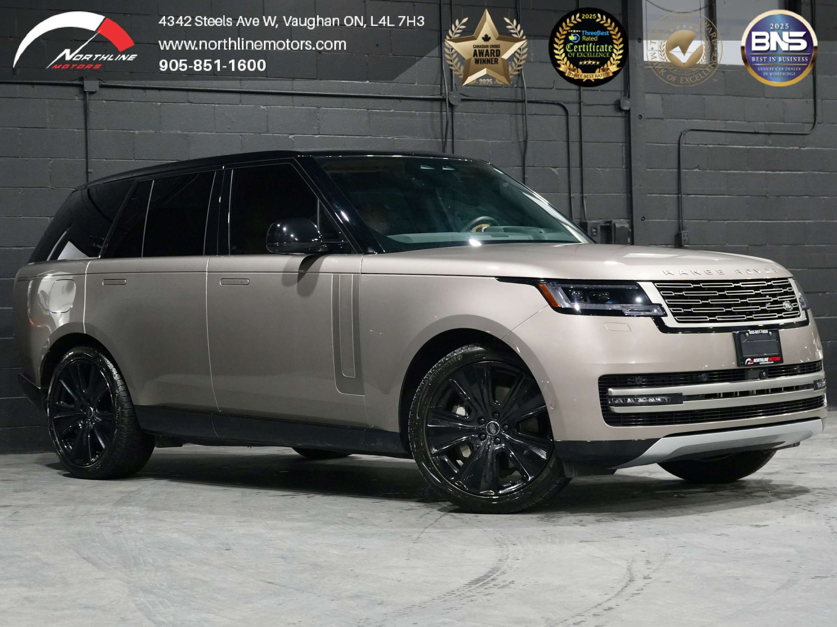 Gold 2023 Land Rover Range Rover P400 SE AWD SUV / Crossover All-Wheel Drive 8-Speed Automatic