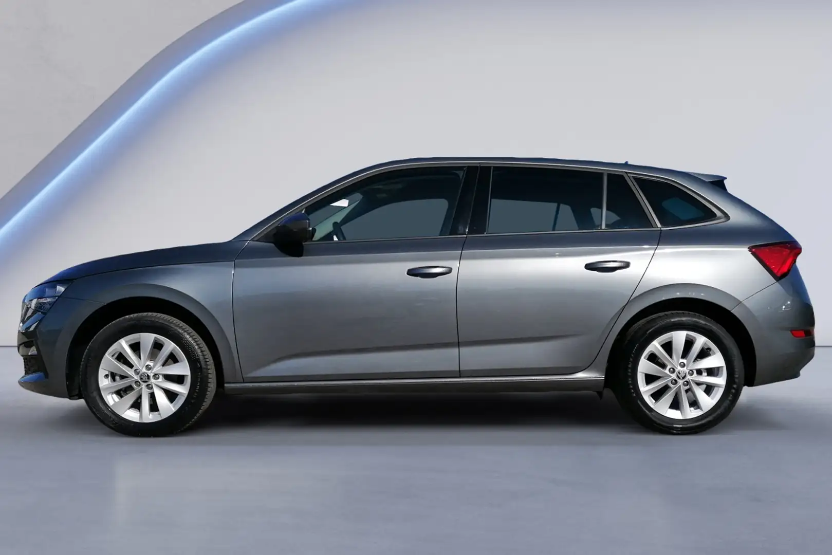 Skoda Scala 1.0 TSI DSG Tour de France SHZ+GRA+PDC Grijs - 2