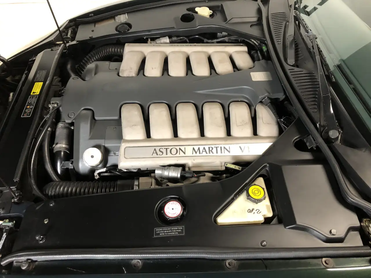 ASTON MARTIN DB7 VANTAGE V12 M0769 420 ch BVA - SELLERIE CUIR
