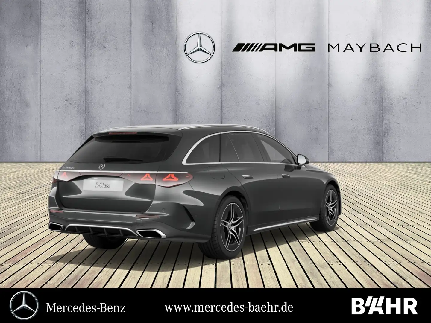 Mercedes-Benz E 300 E 300 de T AMG/MBUX-Navi/Digital-Light/360°/19" Grijs - 2