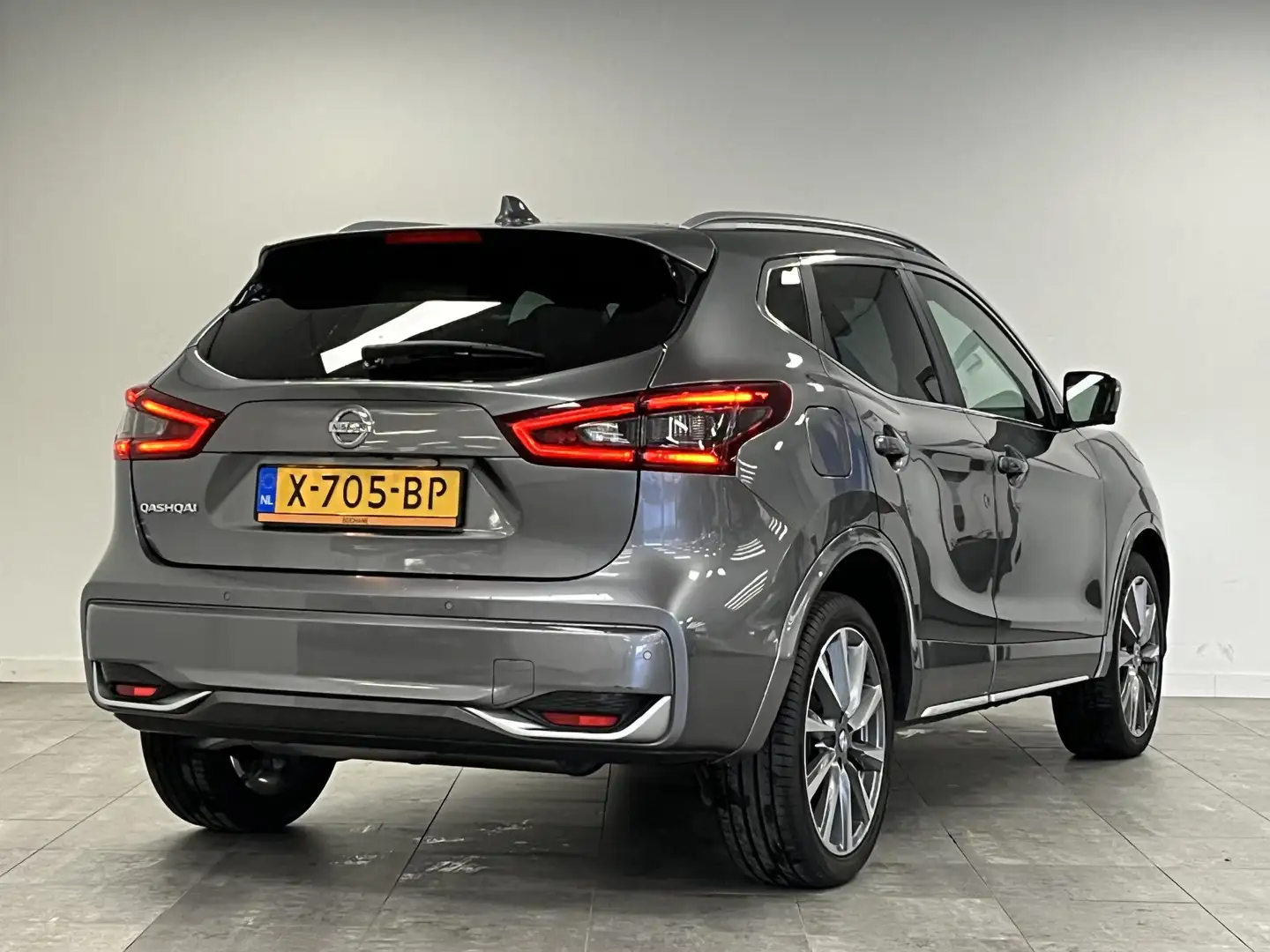Nissan Qashqai 1.3 DIG-T Tekna + | panoramadak | Bose | lederen b Gris - 2