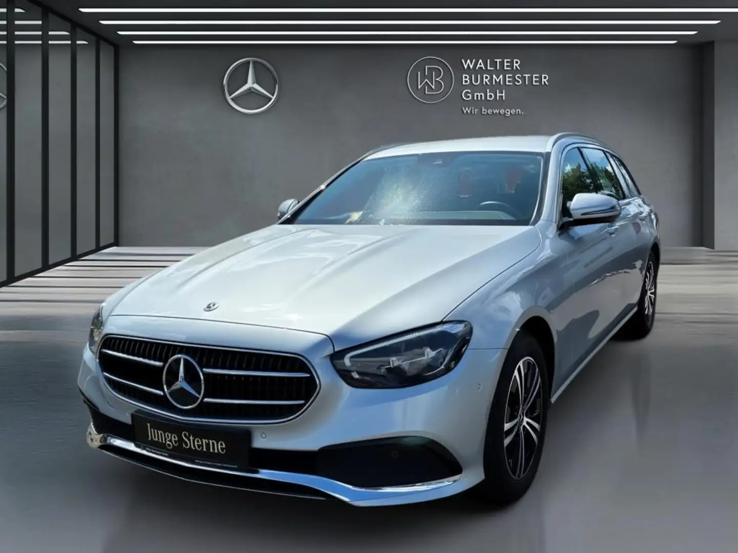 Mercedes-Benz E 220 d T +Avantgarde+MBUX+KAMERA+Ambiente+WIDE Silber - 1