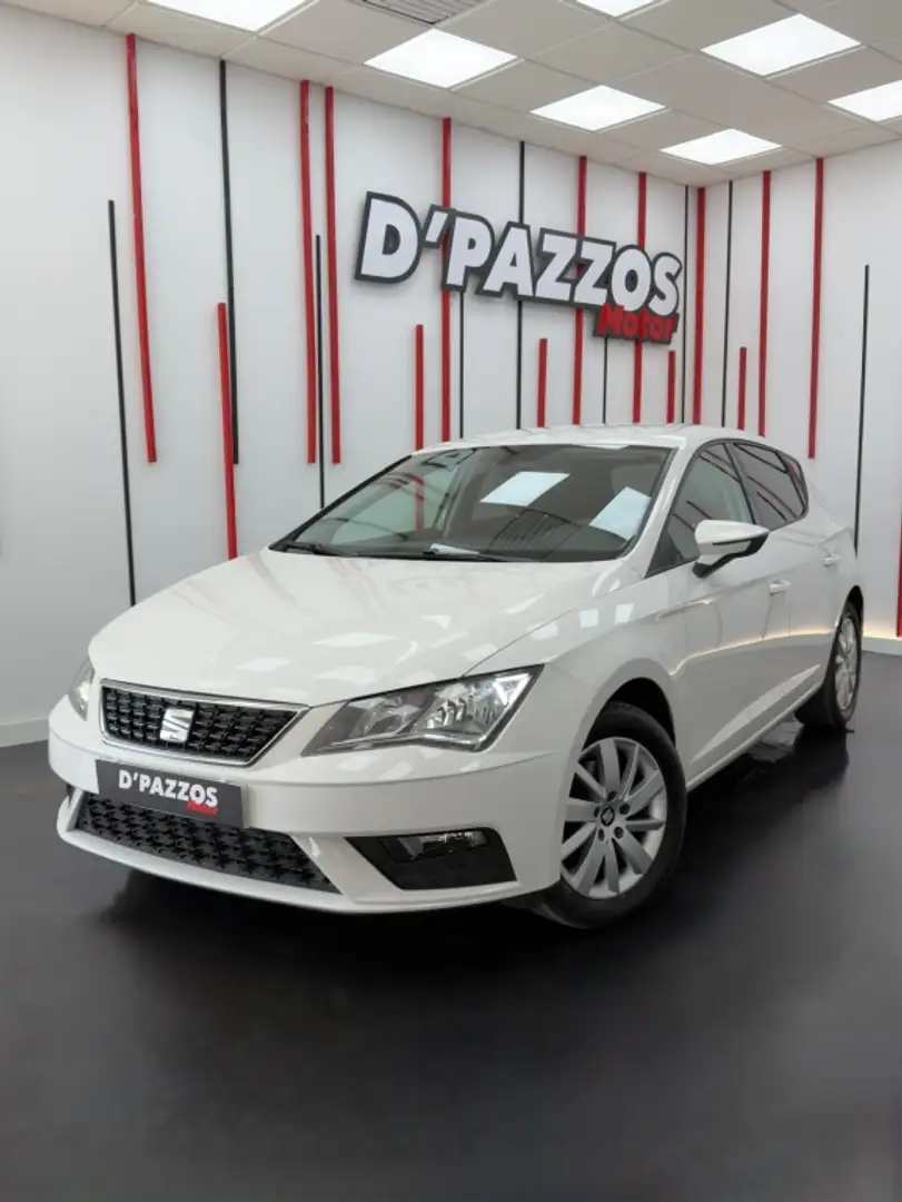 SEAT Leon 1.6TDI CR S&S Reference Plus 115 Blanco - 1