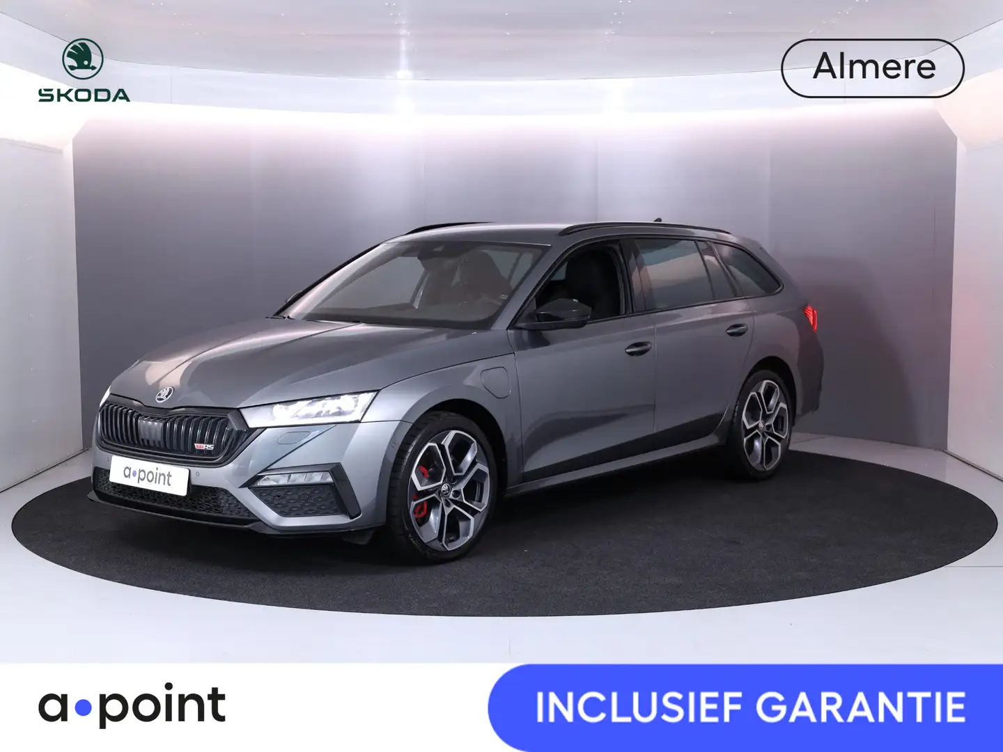 Skoda Octavia Combi 1.4 TSI RS iV PHEV Business 245PK PHEV | Ver Gris - 1
