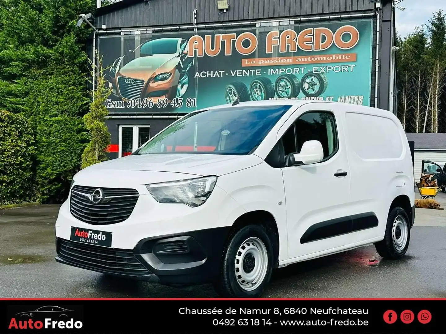 Opel Combo 1.5 TD  L1H1 * 9835 HTVA  * Clim * Dispo */* Blanco - 1