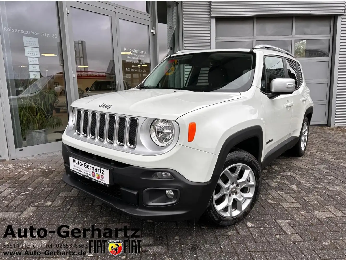 Jeep Renegade Limited FWD + AHK! Blanc - 1