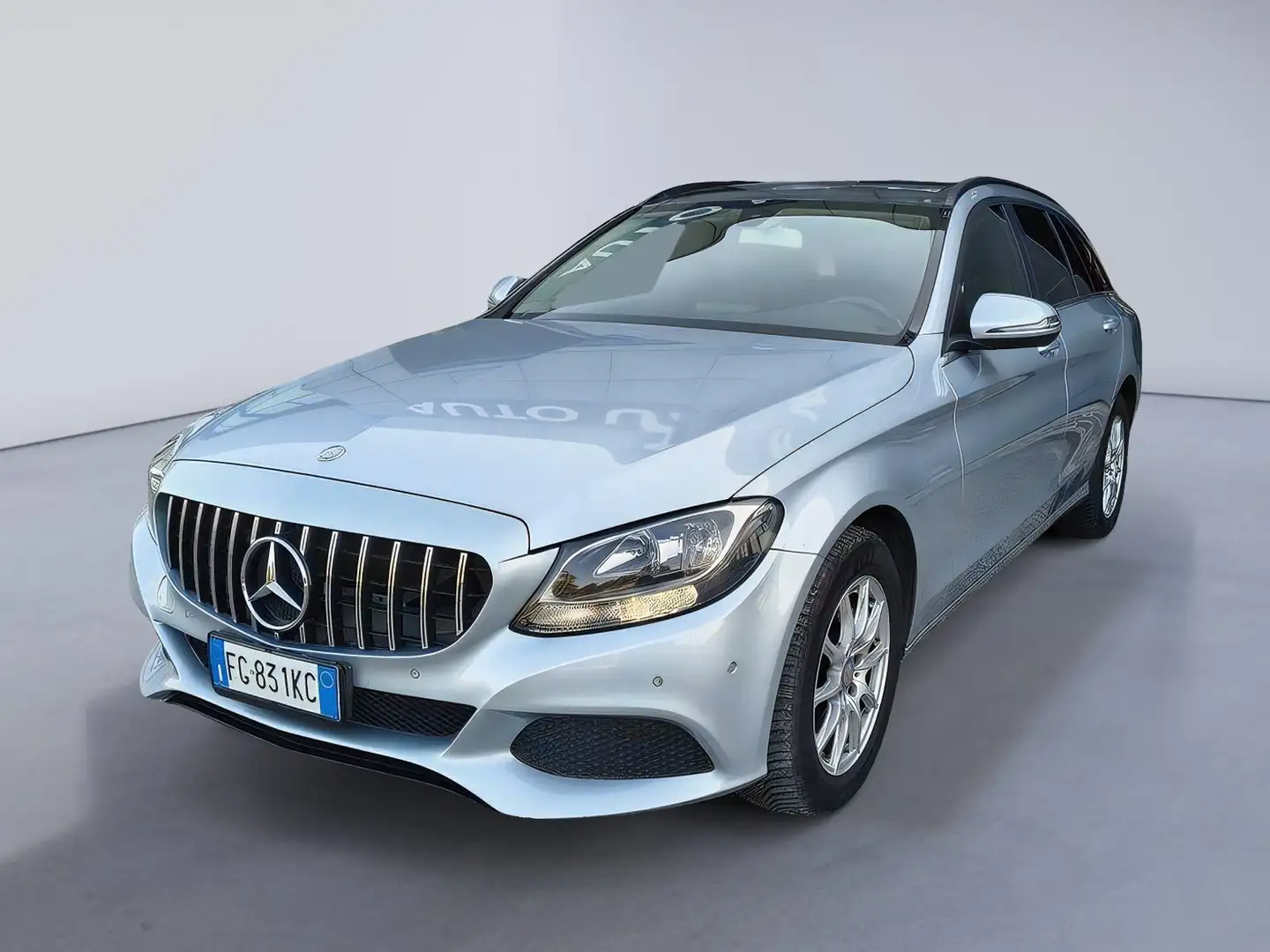 Mercedes-Benz C 200 200 d S.W. AT BlueTEC Business 136 CV Argento - 1