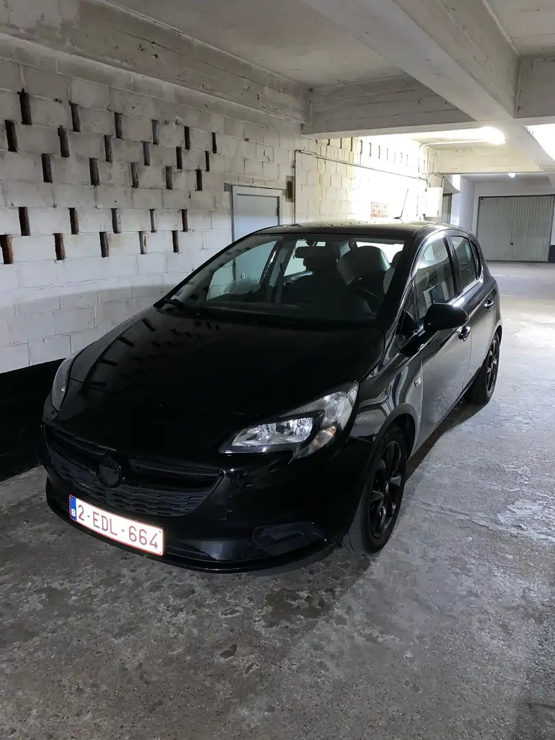 Opel Corsa 1.4i Black Edition Noir - 1