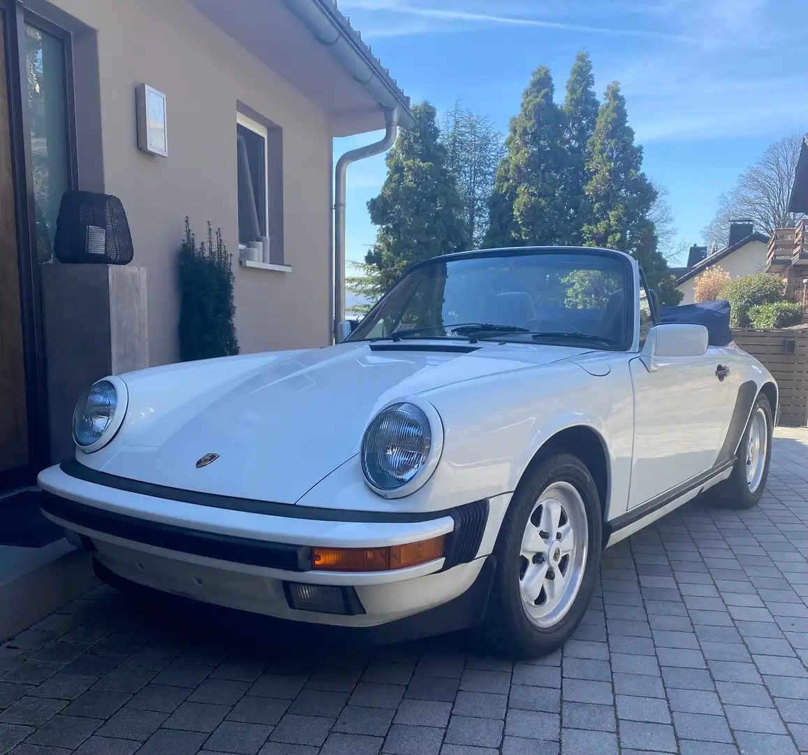 Porsche 911 911 Carrera 3,2- Cabrio-G50 Weiß - 1