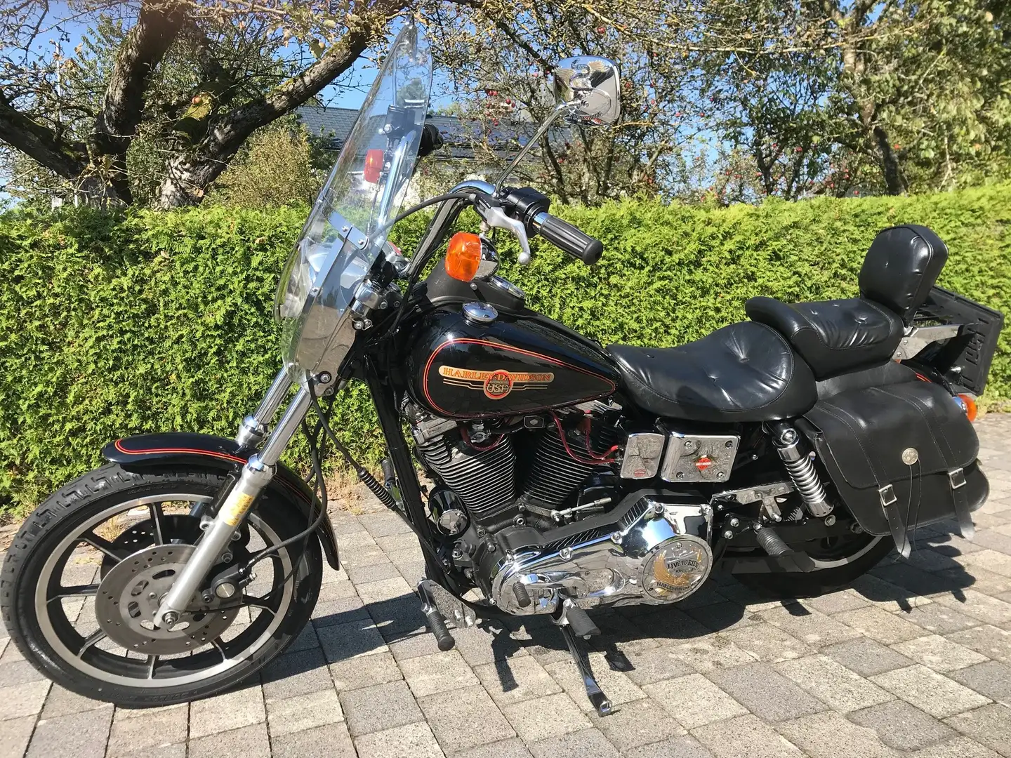 Harley-Davidson Dyna Low Rider FXDL crna - 2