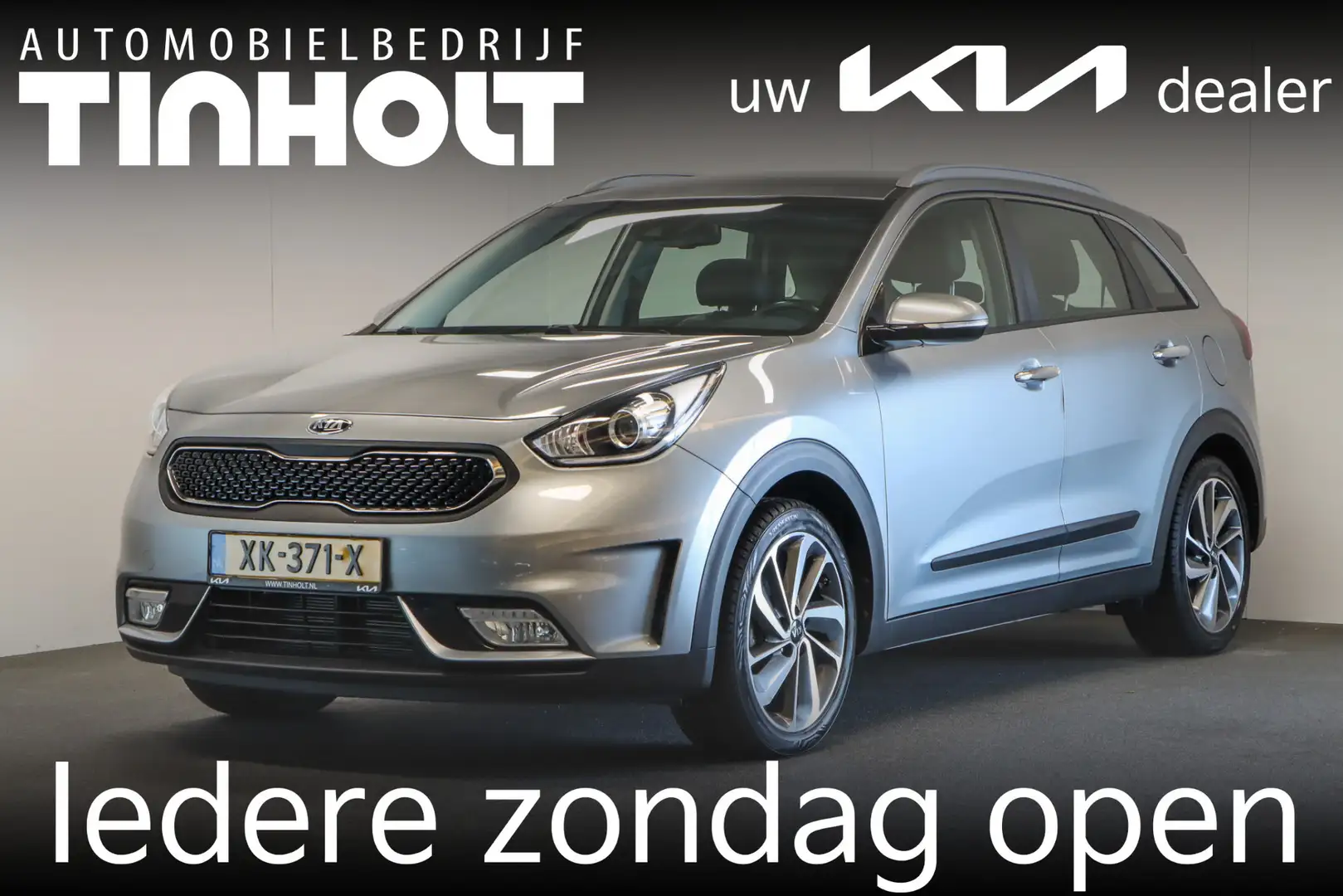 Kia Niro 1.6 GDi Hybrid DynamicLine Trekhaak Grijs - 1