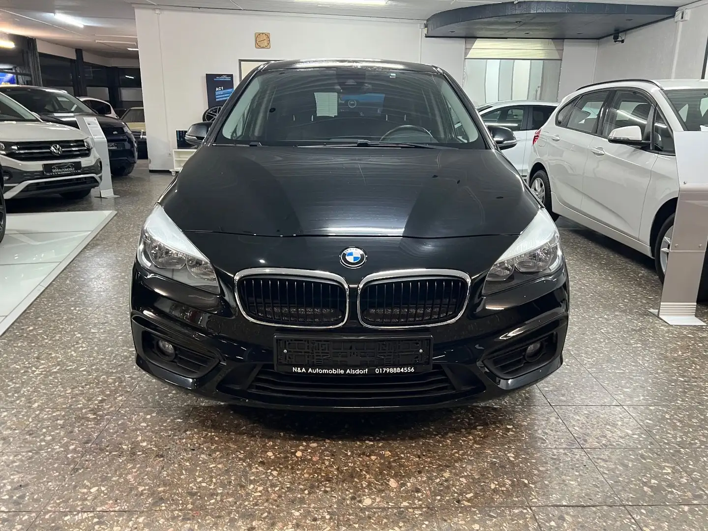 BMW 216 d Gran Tourer Advantage 7-Sitzer*Navi*TÜV NEU Black - 2