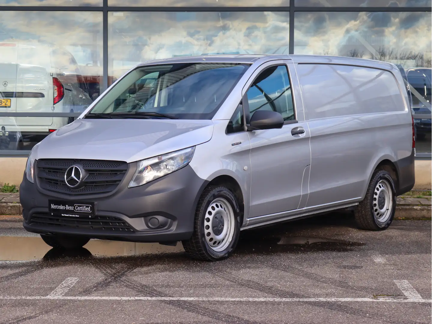 Mercedes-Benz Vito eVito Lang 41 kWh | AIRCO/NAVI/CAMERA | Certified Grijs - 2