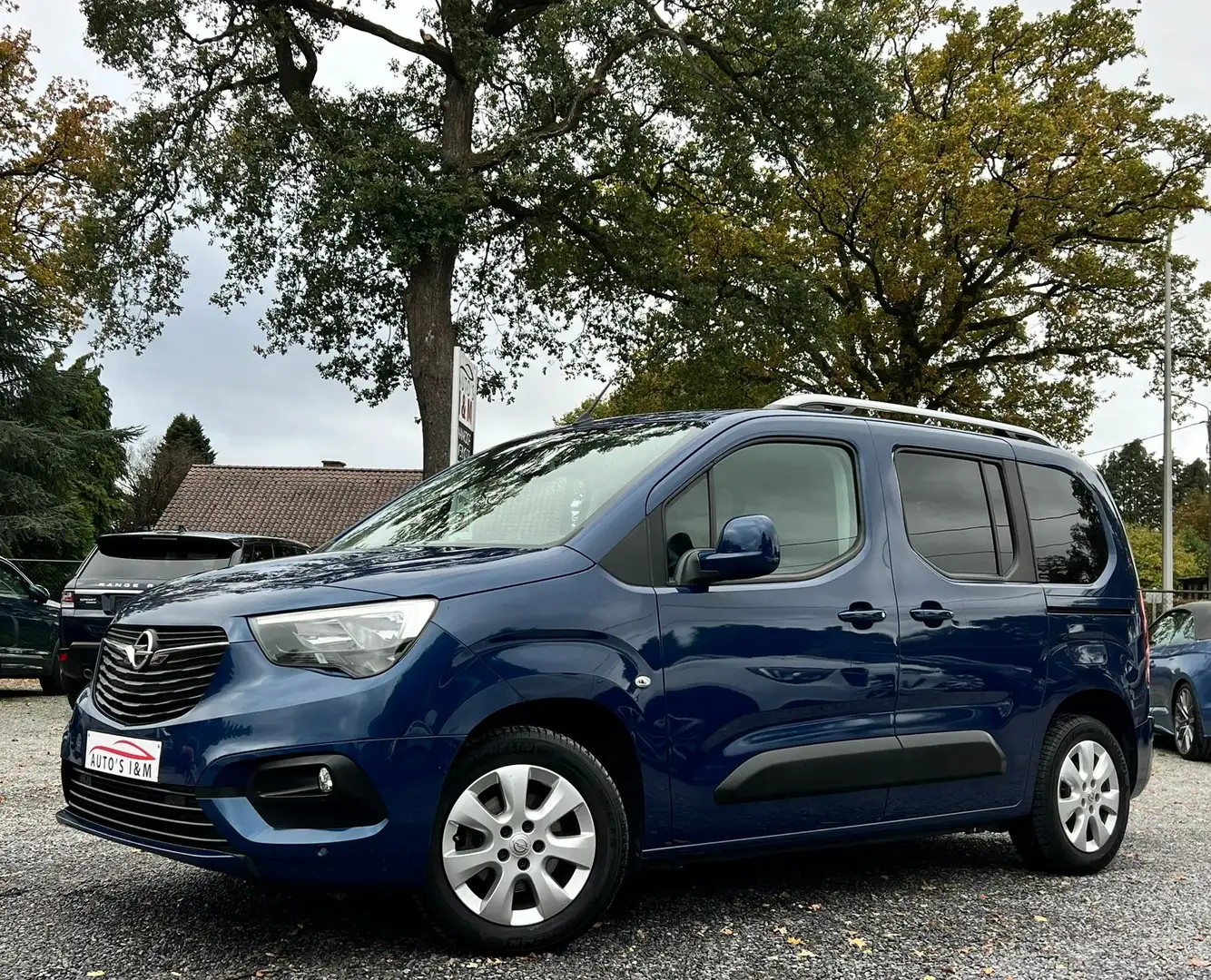 Opel Combo Life 1.2i Benzine 2019 Dubbel schuifd. Carplay Garantie Blauw - 1