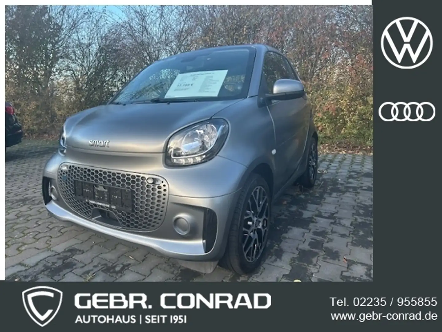 smart forTwo Cabrio "EQ prime", NP: 32.000 € Grau - 1