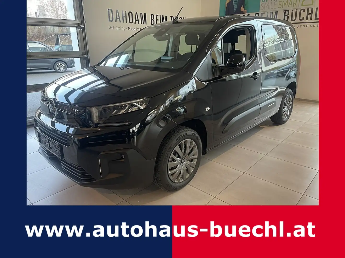 Citroen Berlingo BlueHDi 100 S&S Plus M Schwarz - 1