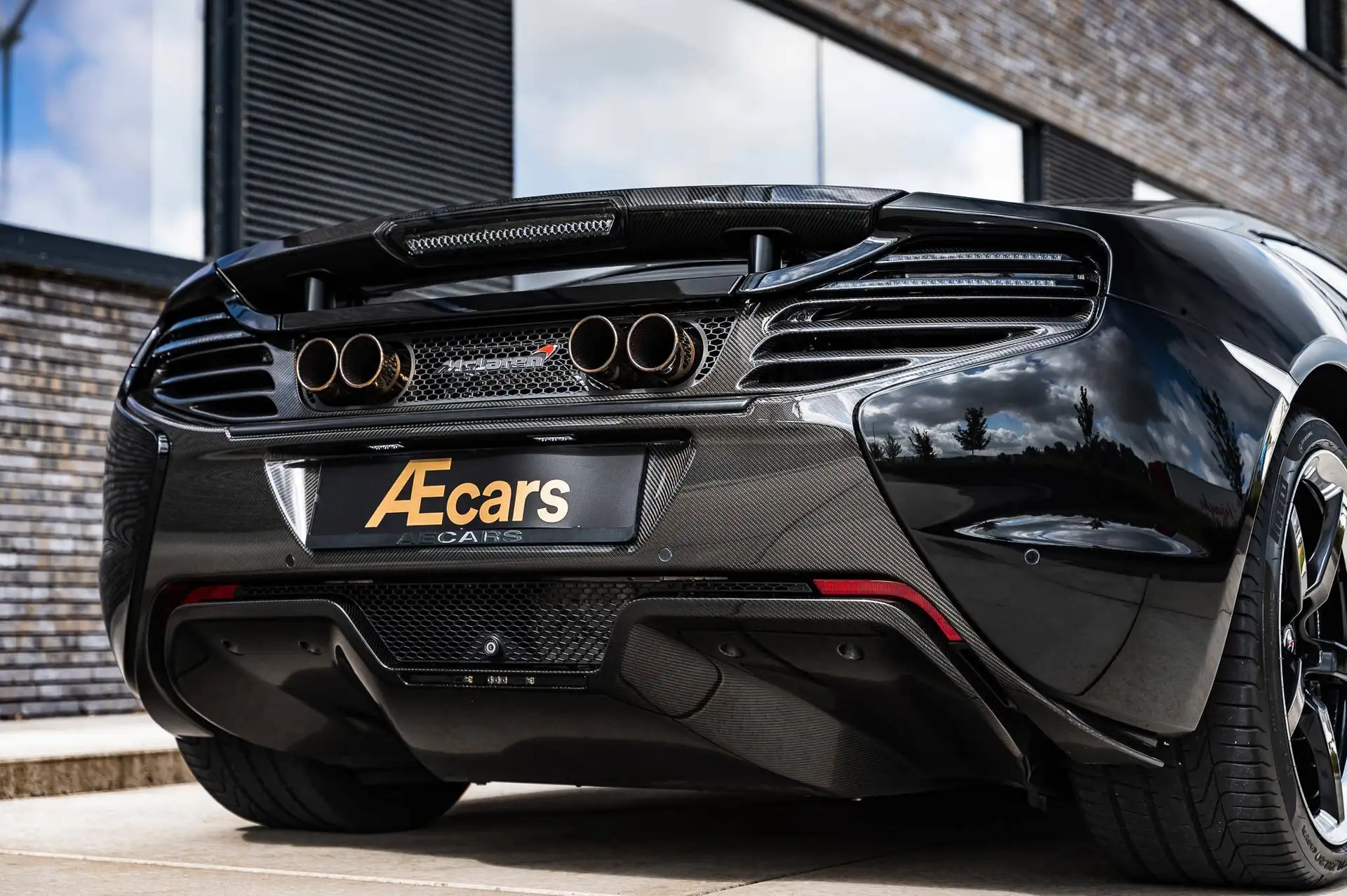 맥라렌 650S 650 Sport Spider 2016 검정 사진 6