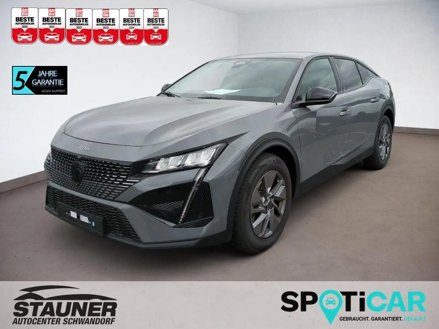 Peugeot 408 Allure Hybrid 145PS e-DSC6 *360° KAMERA* Gris - 1