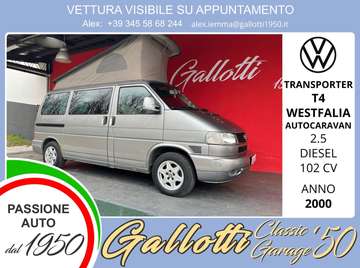 Autocaravan Westfalia 2.5 diesel 102cv 7posti