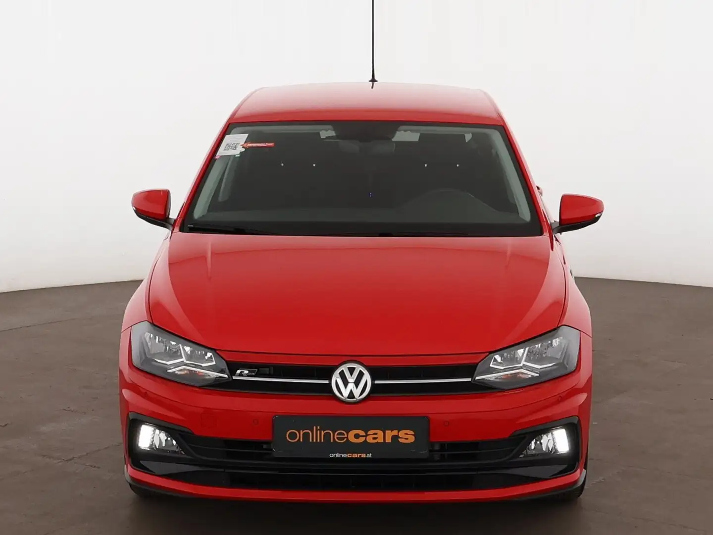 Volkswagen Polo VI 1.0 TSI R-Line DIGI-TACHO RADAR SITZHZG Rot - 2