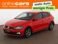 Volkswagen Polo VI 1.0 TSI R-Line DIGI-TACHO RADAR SITZHZG Rot - thumbnail 1