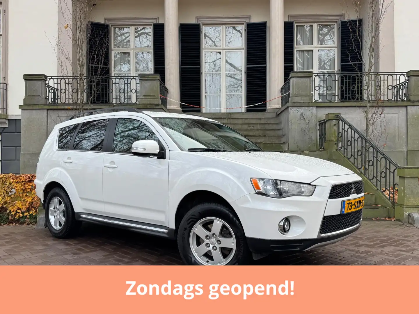 Mitsubishi Outlander 2.0 Intro Edition Automaat Airco Cruise Ctr Leder Wit - 1