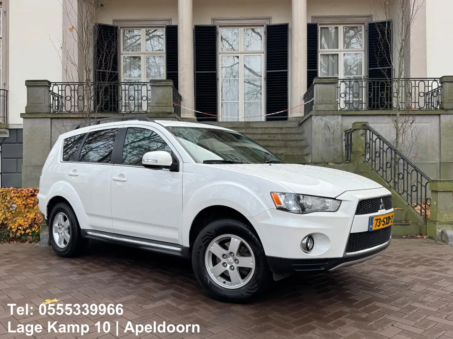 Mitsubishi Outlander 2.0 Intro Edition Automaat Airco Cruise Ctr Leder Wit - 1