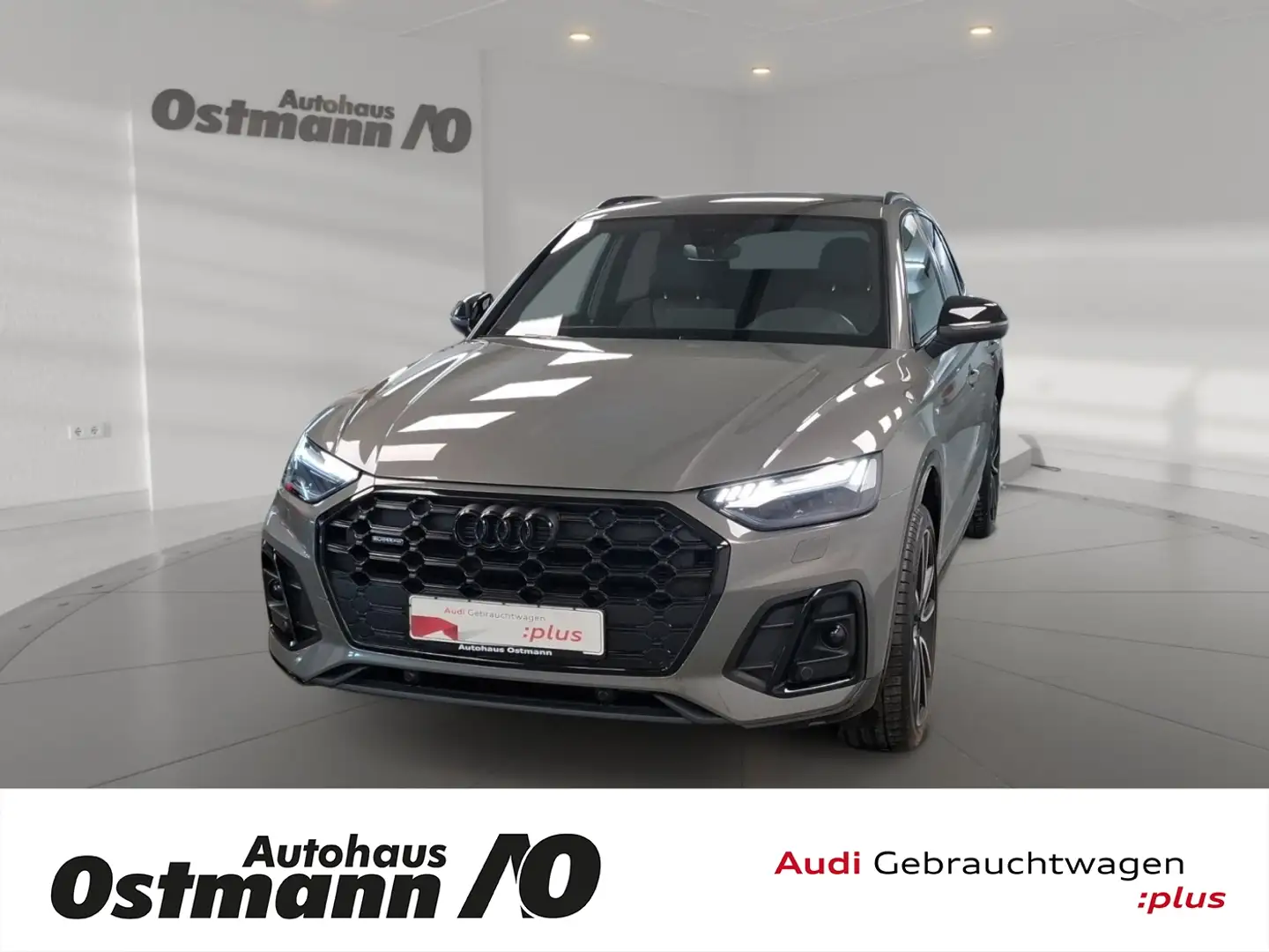 Audi Q5 40 TFSI quattro S-Line Matrix AHK RFK B&O Navi Grau - 1
