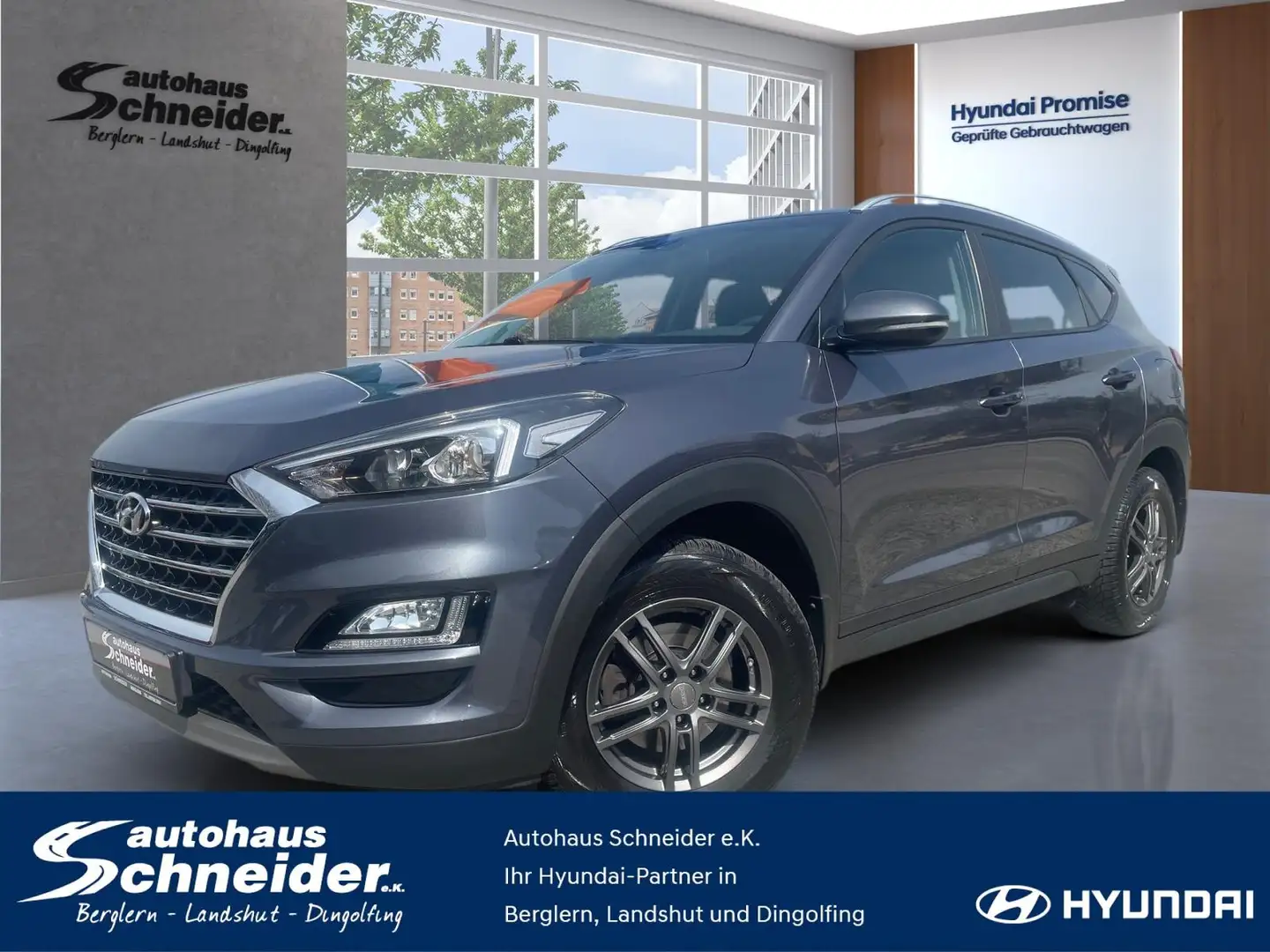 Hyundai TUCSON 1.6 CRDi 6-M/T TREND NAVI/KAMERA/PDC/KRELL SOUND Grau - 1