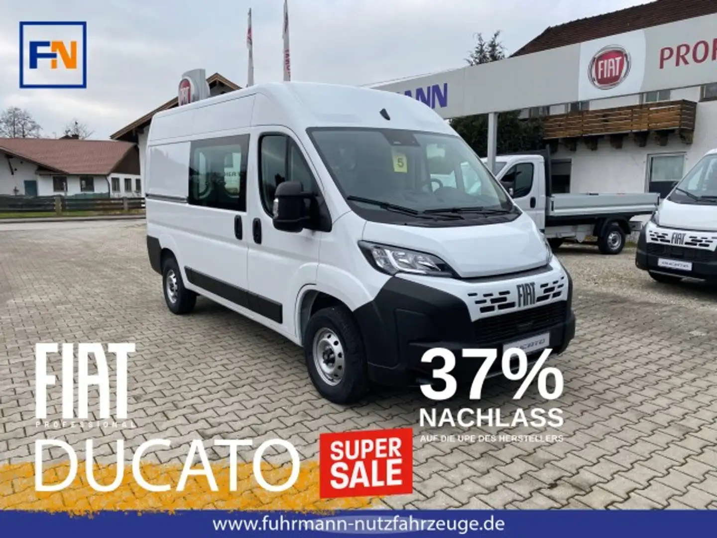Fiat Ducato KASTENWAGEN 35 L2H2 140 MT Bianco - 1