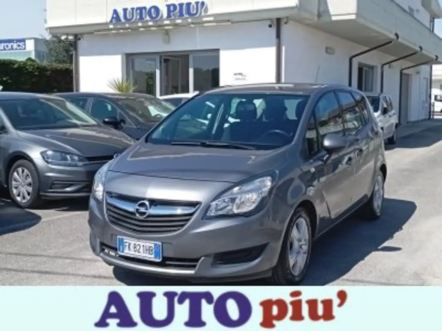 Opel Meriva Meriva 1.4 1.4 Turbo 120CV GPL-Garanzia Grigio - 1