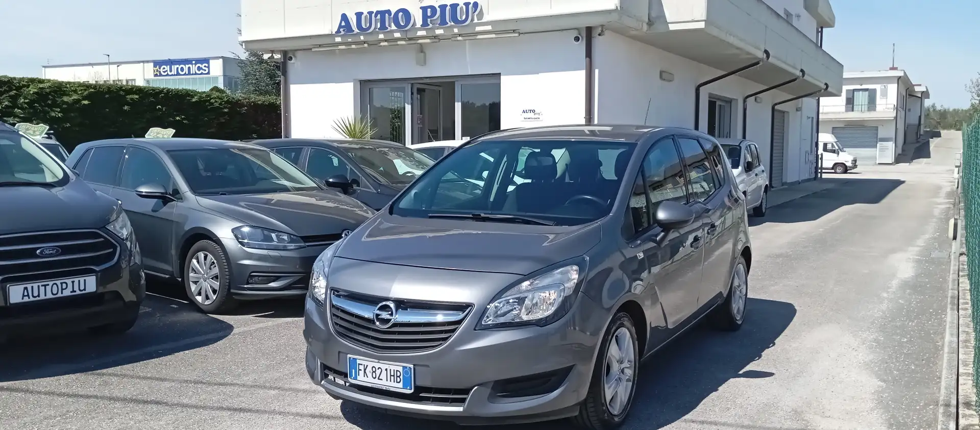 Opel Meriva Meriva 1.4 1.4 Turbo 120CV GPL-Garanzia Grigio - 2