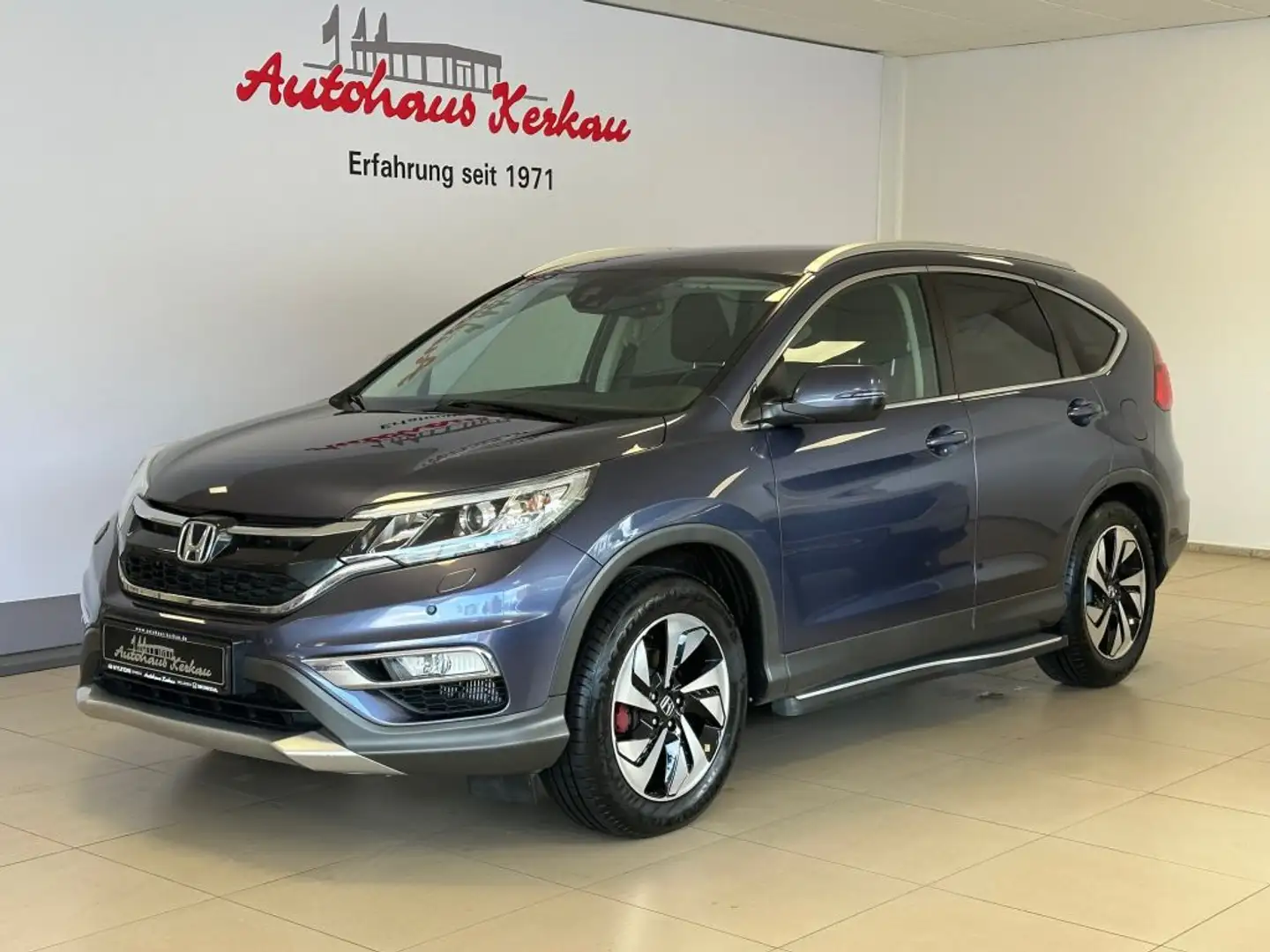Honda CR-V 1.6i DTEC 2WD Lifestyle +AHK+Assistenz-Paket+ Azul - 1