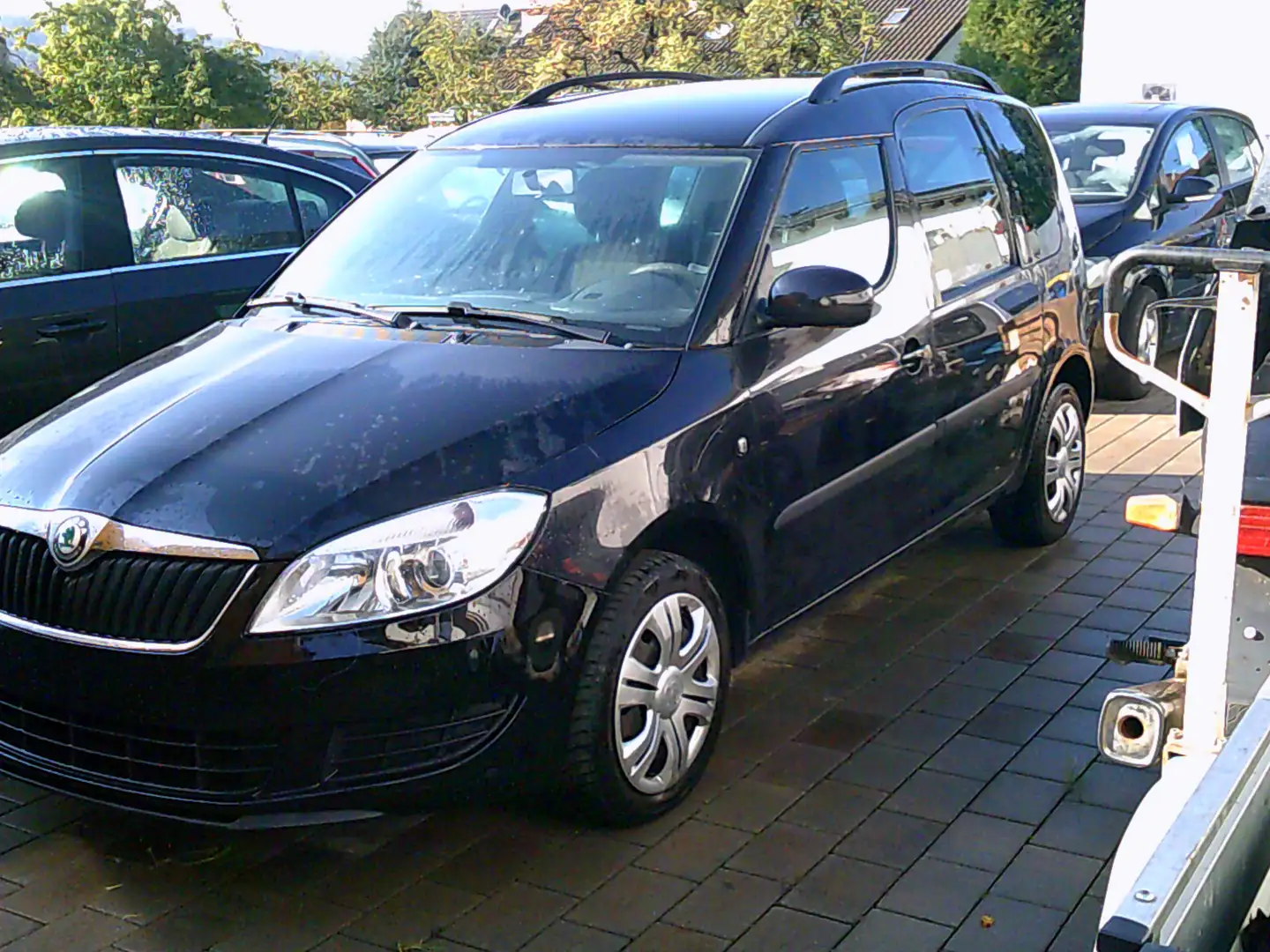Skoda Roomster Style Plus Edition Schwarz - 2