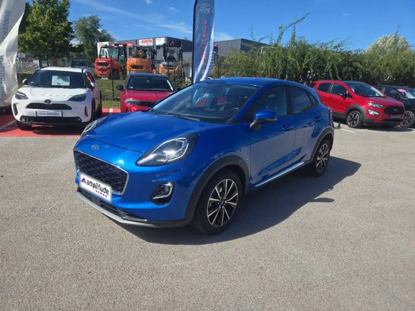 Ford Puma 1.0 EcoBoost 125ch mHEV Titanium 6cv Bleu - 1