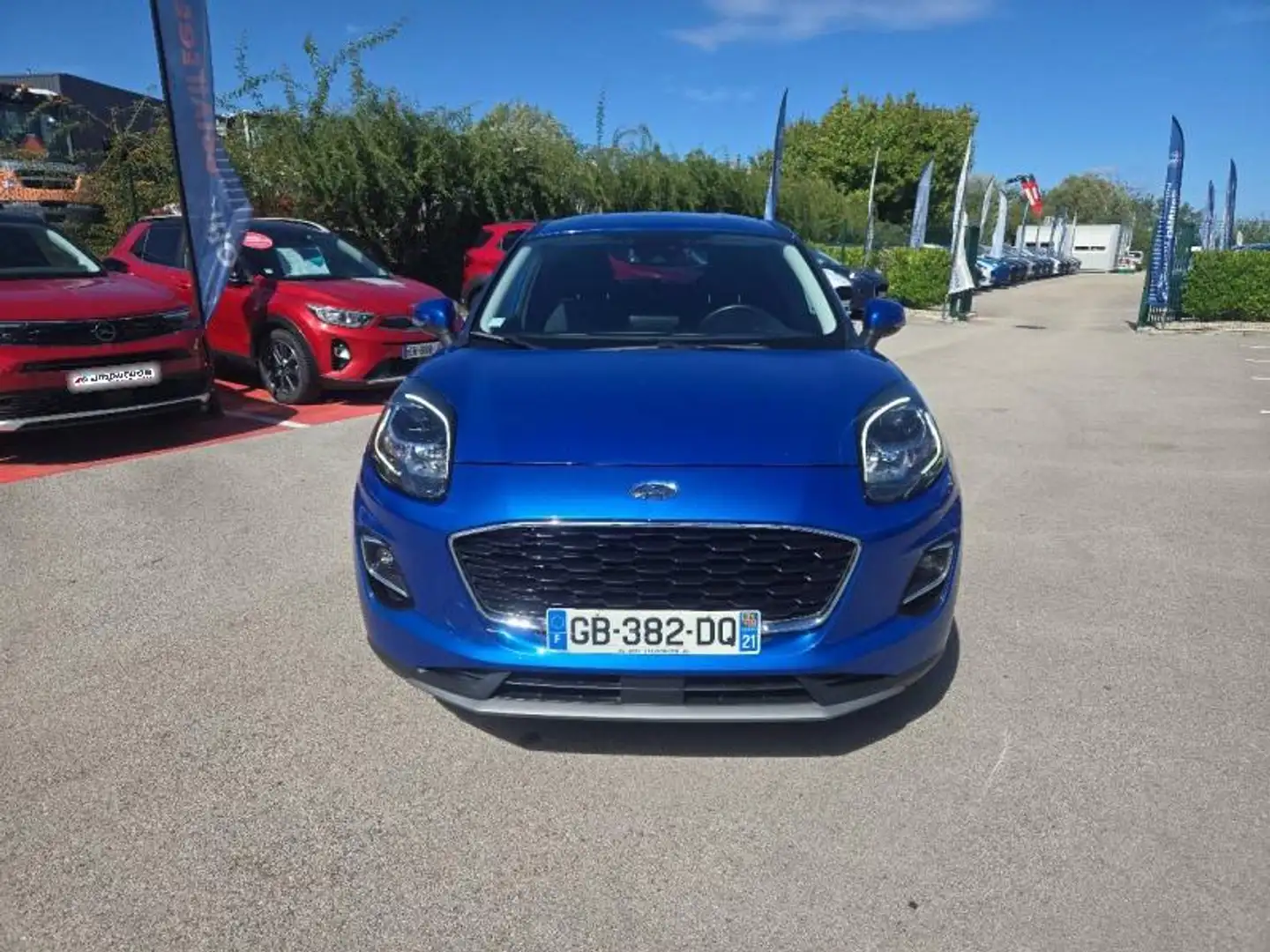 Ford Puma 1.0 EcoBoost 125ch mHEV Titanium 6cv Blau - 2