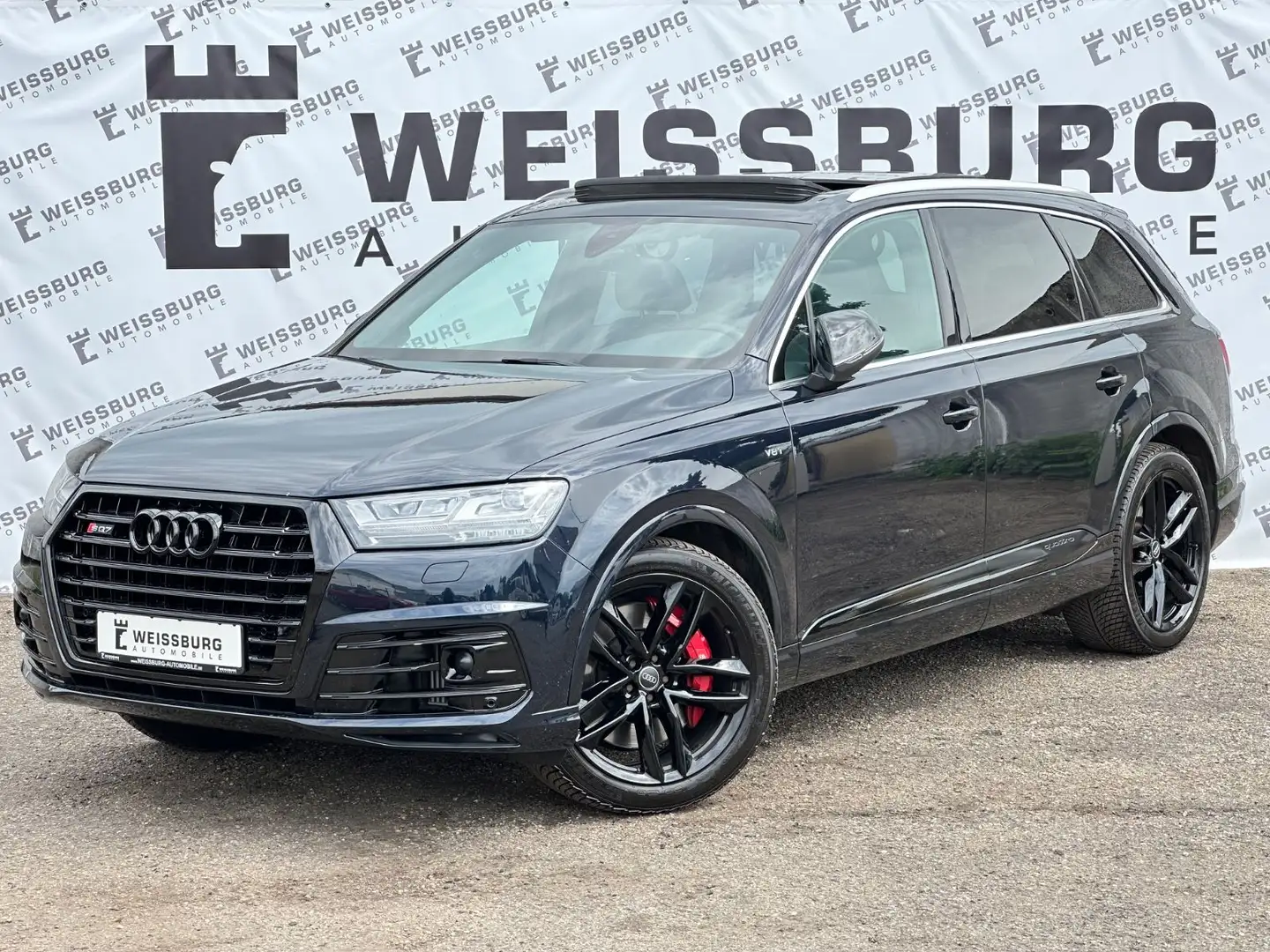 Audi SQ7 Quattro PANO| MATRIX|KAMERA|BOSE|AHK|TOTWINK Schwarz - 1