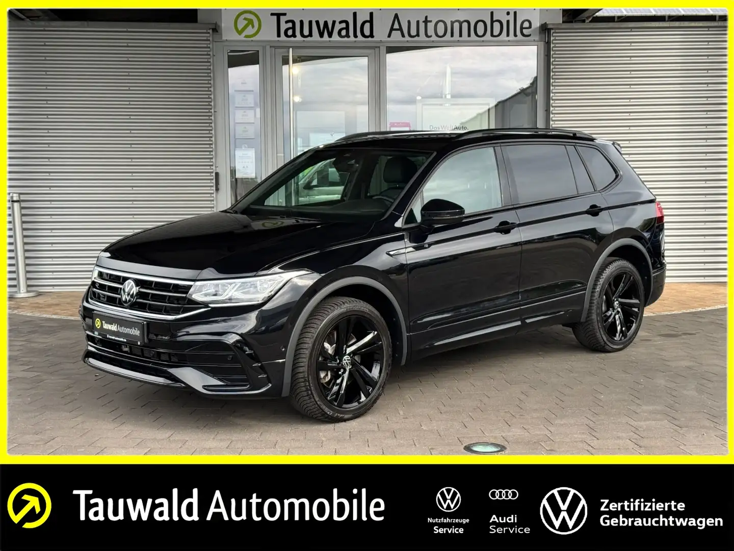 Volkswagen Tiguan Allspace 2.0 TSI DSG 4M R-Line 7S/AHK/PANO Schwarz - 1