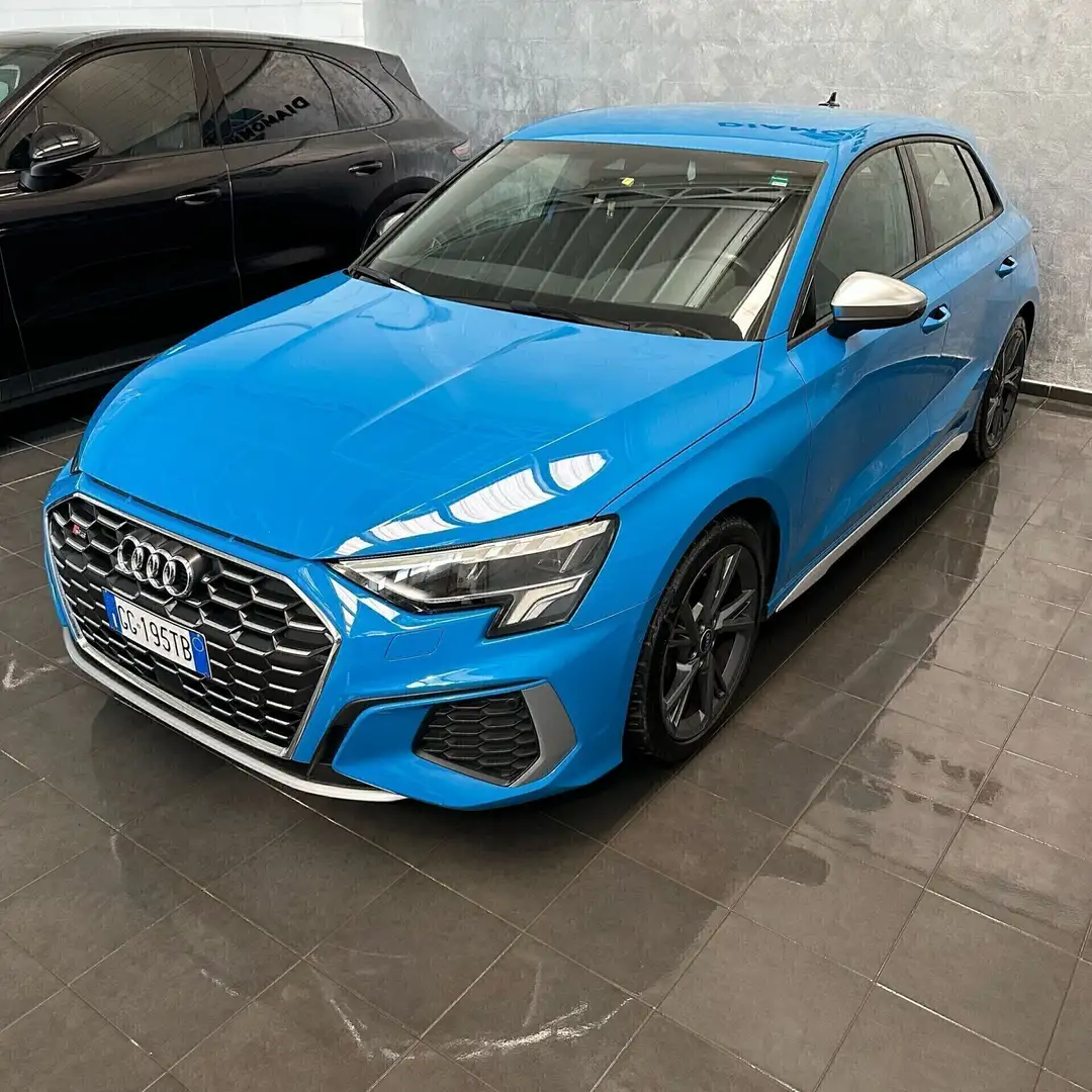 Audi S3 S3 SPB TFSI 310 CV quattro S tronic sport attitude Bleu - 2