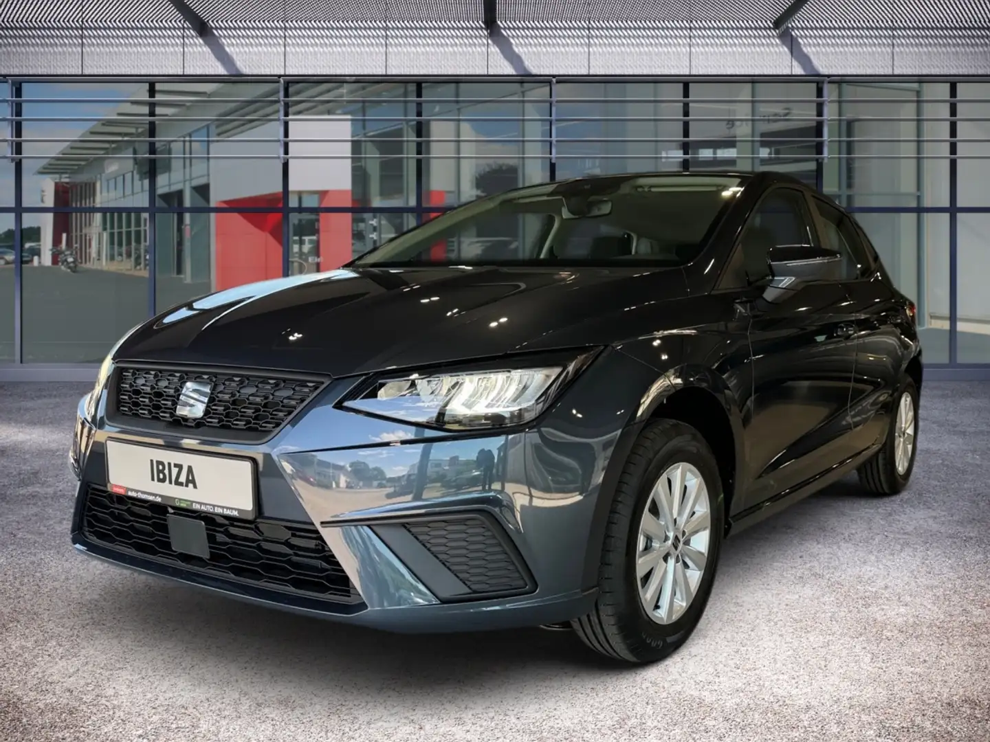 SEAT Ibiza Style 1.0 TSI  5-Gang SHZ Full Link Grijs - 2