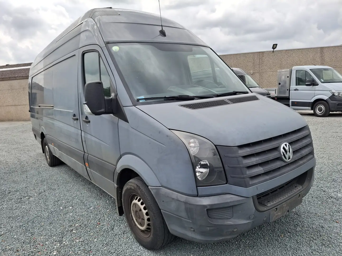 Volkswagen Crafter extra long L4H3 *MOTEUR CASSE* Gris - 2