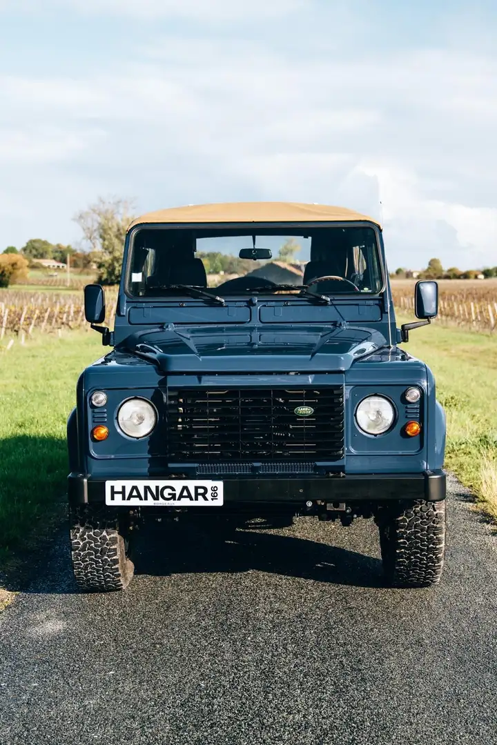 Land Rover Defender 90 2.5 D Bleu - 1