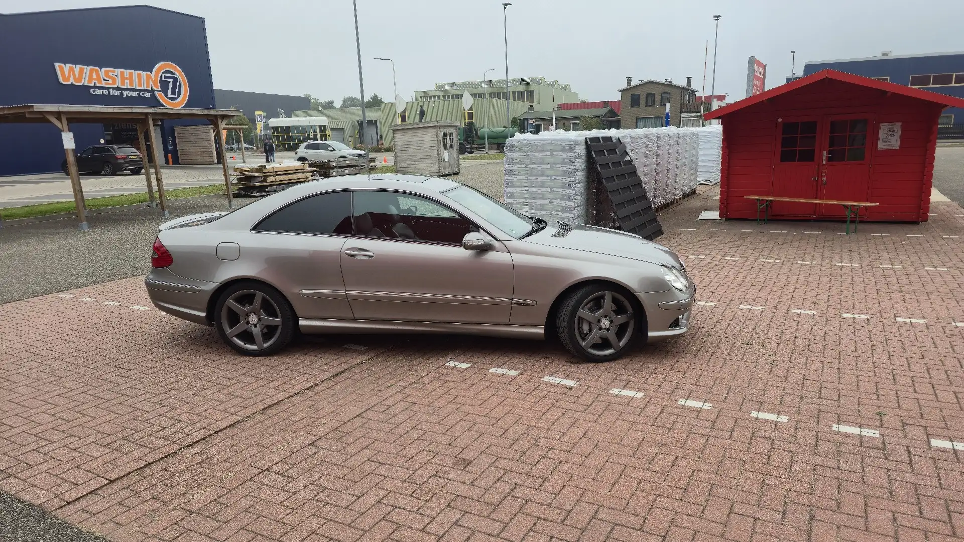 Mercedes-Benz CLK 350 Avantgarde AMG Pakket Stříbrná - 2